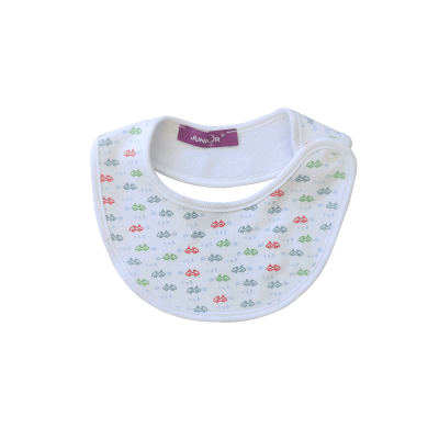 Bavoir PM avec bouton